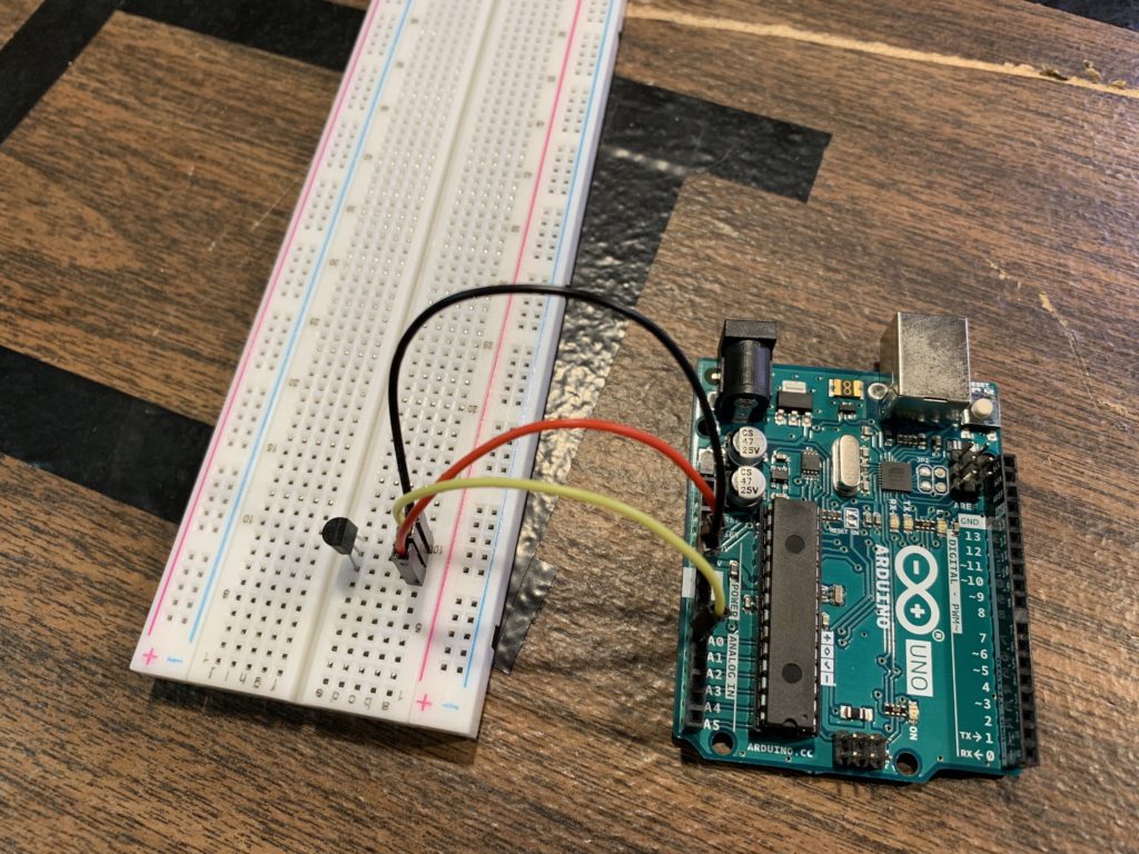 Reading an Analog Temperature Sensor  Onion Omega2 Arduino Dock Starter Kit